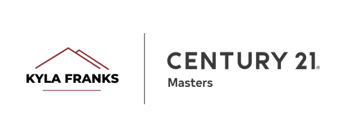 kyla franks century 21 masters red and grey text logos